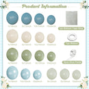 Dusty Blue Sage Green Balloon Arch Kit for Baby Shower Decorations — 5