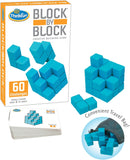 ThinkFun Block by Block - Engaging 3D Puzzle Game | Enhances Architectural Skills | Mind Teaser for Ages 8 and Up | Travel-Friendly with Game-Go Storage Bag — 1