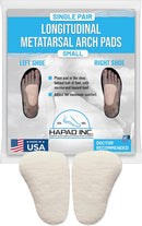 HAPAD Longitudinal Metatarsal Arch Pad - Small Support Insole Wool Felt 1