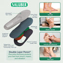 Orthotics Inserts for Men & Women EU39 US W8-8.5/M6-6.5 Made in Italy-Plantar Fasciitis Insoles Metatarsal Insoles Men Shoe Arch Support Inserts Women Plantar Fasciitis Insert Shoe Orthotics H485-46 4