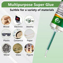 SPMG Clear Epoxy Glue Heavy Duty - 5-Min Fast Cure Syringe Epoxy Resin Adhesive for Metal, Plastic, Wood, Ceramic,… — 3