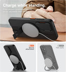 SURITCH for Samsung Galaxy S25+ Plus Phone Case, Magnetic Shockproof Protective Cover with Camera Cover & Adjustable Metal Kickstand for Galaxy S25+ Plus(2025)-Black — 6