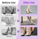 Heel Grips for Women Men Shoes - Kimihome 8 Pairs Heel Pads for Shoes That are Too Big, Heel Cushion Pads for Heel Slipping, Blisters, Friction, Non Slip Comfort Heel Inserts Filler Protectors (Beige) - Beige | 8 Pairs — 5