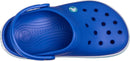 Crocs Kids Crocband Clogs, Blue Bolt/Turbo Teal, 10 Toddler — 6