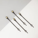 HICKIES Tie-Free Laces | Black and Gold — 5