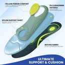 Shoe Inserts for Women & Men Arch Support Orthotics Insoles for Plantar Fasciitis, Flat Feet, Pronation and Heel Pain(Men 5-5.5|Women 7-7.5) — 3