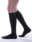 Allegro 20-30 mmHg Firm Knee High Compression Stockings for Men and Women | Small | Black — 3