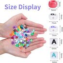 Quefe 64 Colors 2350pcs Pony Beads Bracelet Making Kit Kandi Bead — 2