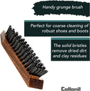 Collonil Cleaning Brush for Stubborn Dirt – Dirt Brush for Rough Cleaning with Hard bristles, Easy Shoe Cleaning to Remove Firmly Attached Dirt - Versatile in use | Shoe Brush — 4