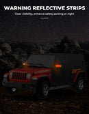 JOYTUTUS Cab Cover Compatible with Wrangler JK JL 4 Doors 2007-2026 — 6