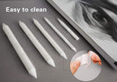 N NOROCME 10 PCS Blending Stumps,Sponge Pens and Sandpaper Pencil Sharpener | 10 count — 7