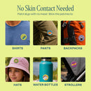 Cliganic Mosquito Repellent Stickers for Kids & Adults, Bug Patches, 90 Pk | 90 Count (Pack of 1) | Positive Vibes — 3