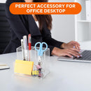 Acrylic Pen Holder for Desk, Pencil Holder for Home, Classroom — 4
