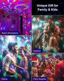 Luditek Sound Activated Party Lights with Remote DJ Lighting, Disco Ball Strobe Stage Light for Home Room Dance Parties Birthday Karaoke Stocking Stuffers New Years Eve Halloween Christmas Decorations — 7