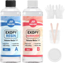 Clear Epoxy Kit 16 oz, Bubble Releasing 1:1 for Crafts — 1