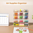 BEYGORM Acrylic Vertical Marker Organizer for 150 Markers, Desk Orgaizer — 5