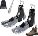 Shoe Stretcher Women Men, Boot Stretcher Wide Feet, 4-Way Shoe Widener & Expander for Stretch Length & Width | grey | 2 — 1