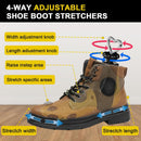 Shoe Stretcher For Women Men,Boot Stretcher Women Men,Shoe Expander Widener Stretch Length Width | yellow — 3