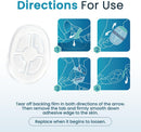 Kimihome Bunion Cushions with Hydrogel, Soft Gel Toe Protectors, Blisters Prevention, Against Shoe Friction, Water & Sweat Resistant - 11 Pack | Transparent | 11 Count — 6