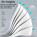 Brandone Height Insoles 1,2,3 Inch,Height Increase Insoles,Height Boosters,Orthopedic High Pads,Shoe Heel Lifts,Shoe Inserts Men Height,Heel Lifts for Achilles Tendonitis (10.12''Lx0.8''UP) (1 Pair) — 8