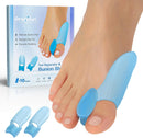 Promifun Bunion Cushion Protector, 10 Packs of Bunion Corrector Pads with Separator for Big Toe, Gel Shield for Foot Pain Relief, Calluses, Corns - Blue — 1