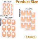Sibba Feet Bunion Pads Blister Bandages Metatarsal Corn Toes Plantar Foot Balls Of Toe Cushions Care Pain Blisters Wear With Shoes Ball Bottom Relief Patch Pad — 2