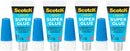 Scotch Super Glue Liquid, 4-Pack of Single-Use Tubes,.017 oz Each — 2