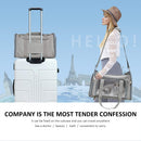 Henkelion Cat Carriers Dog Carrier Pet Carrier For Small / Medium Cats Dogs Puppies (Up To 15lbs), TSA Airline Approved Small Dog Carrier Soft Sided, Collapsible Waterproof Travel Puppy Carrier - Grey — 7