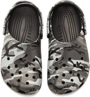 Crocs Kids' Classic Camo Clogs – Black/Slate Grey — 2