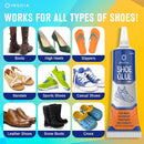 INSOIA Shoe Glue Sole Repair Kit, Heavy Duty Shoe Adhesive, Waterproof, Flexible, Clear-Drying for Sneakers, Boots, Leather, Rubber, Canvas and More - Dries Within 24 Hrs — 4