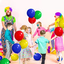 ASIYUHY Red Blue Green Yellow Balloons 100pcs 12 Inch Primary Color Balloon — 4