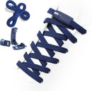 Aiboxin Elastic No Tie Shoelaces for Kids Adults Tieless Stretch Shoe Laces | navy Blue — 1