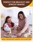 ZUAWAE Jewelry Glue for Elastic String, Bracelet Glues with 1mm Elastic String for Bracelets to Clay Beads Bracelet… — 7