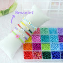 4500pcs 24 Color Seed Beads 4mm 6/0 Round Beads for Bracelet Making — 7