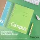 KOKUYO Spiral Notebooks, 3 Pack 10-1/2" x 8" Lined Notebook College Ruled | Pink, Sky Blue, Green — 5