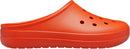 Crocs Unisex Adult Classic Low Profile Lightweight Slip-On Clogs – Lava — 5