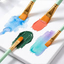 Soucolor Acrylic Paint Brushes Set,20 Pcs Pointed Tip Artist Paintbrushes | Mint Green | 20-Pack — 5