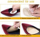 Metatarsal Pads Ball of Foot Cushions 4Pairs/8 Pack Gel Ball Feet Pads Mortons Neuroma Callus Foot Pain Relief Bunion Forefoot Support for Women Men (Clear) 2