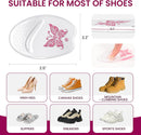 Ball-of-Foot Cushions for High Heels Sandals Women - Bukihome 2-Pair Metatarsal Pads for Forefoot Pain Relief - Invisible Gel Shoe Inserts Non-Slip Prevent Foot Sliding Forward (Clear) 4