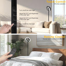 EPABINA Floor Lamp for Living Room, 75.5 Inch Tall Standing Lamp for Bedroom with 2 312° Rotatable Ring Lights, 36W… — 4