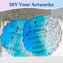 LET'S RESIN 16oz Epoxy Resin Kit with Coaster Molds Complete Set, Beginners — 8