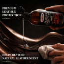 Leather Conditioner Oil - Deeply Nourishes for Leather Furniture, Car Seats, Shoes, Purses & Accessories -4oz — 2