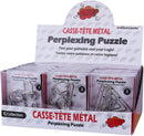 VolksRose 24pcs Brain Teaser Metal Wire Puzzles, Classical Mini Metal Puzzles Set, Mind Smart Game IQ Challenge Puzzle Games, Educational IQ Test Toy Lock Puzzle Gift for Adults Kids Teenagers — 1