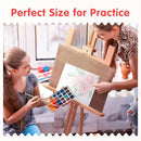 FIXSMITH Canvas Boards for Painting 8x10 Inch, Super Value 12 Pack White Blank Canvas Panels, 100% Cotton Primed, Painting Art Supplies for Professionals, Hobby Painters, Students & Kids | 8"×10" — 5