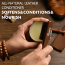 Leather Shoe Polish Kit - Birthday Gifts for Men, Dad, Shoe Shine Kit, Leather Boot Care Kit, Mens Gifts Ideas — 4