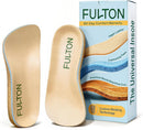 Fulton Men's Universal Cork Insoles: Custom Molds to Feet, All Day Relief 1