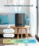 BREEZOME 6L Humidifier for Bedroom Large Room Smart Humidistat Control