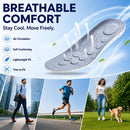 4D Cloud Soft Cushion Shoe Insoles - Black - Men 7–12 — 4