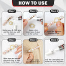 ALECPEA B7000 Bedazzling Glue, 16 Pack 15ml Clear Rhinestone Adhesive for Crafts, Jewelry Making, Nail Art, Fabric,… — 6