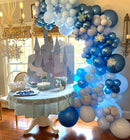Blue Balloons Metallic Blue Balloon, 60Pcs 12Inch Chrome Blue Balloons Kit Macaron Light Pearl Navy Blue Latex Balloons for Birthday Wedding Party Decoration — 3